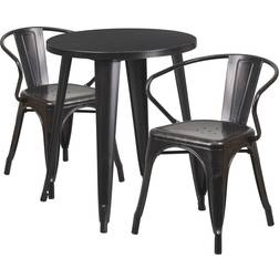 Flash Furniture Napoleon Commercial Grade 24 Patio Dining Set