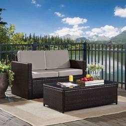 Crosley Furniture Palm Harbor 2 Outdoor Lounge Set