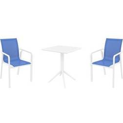 Manon Square 2 Bistro Set