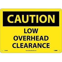 NMC Marker Low Overhead Clearance 10X14 Sign