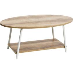 Household Essentials Oval 2 Coffee Table