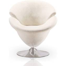 Manhattan Comfort Tulip Polished Armchair