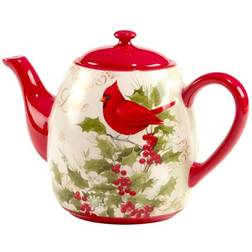Certified International Winter's Medley 40 Multi Teapot