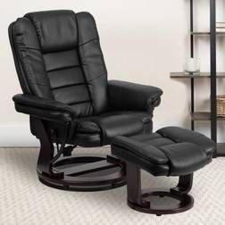 Flash Furniture BT-7818-BK-GG Contemporary Black Armchair