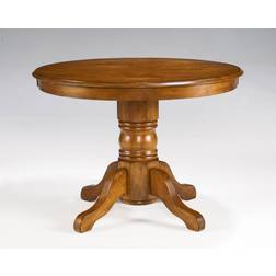 Homestyles Cottage Oak 42" Round Pedestal Dining Table
