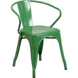 Flash Furniture Commercial Grade Green Kitchen Chair