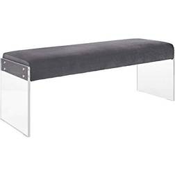 modway Roam Performance Velvet Settee Bench