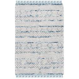 Safavieh Natura Collection White, Blue 72x72"