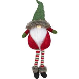 Northlight 34314245 25 Sitting Tabletop Gnome Christmas Decoration, Plush Figurine