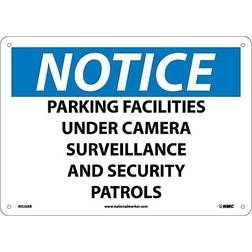 NMC Marker Notice Signs; Parking Facilities Security Patrols 10X14