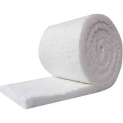 UniTherm Ceramic Fiber Insulation Blanket Roll, 6# Density, 2300°F1"x24"x25' for Kilns, Ovens, Furnaces, Forges, Stoves and More!