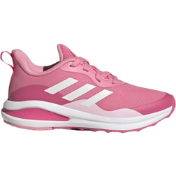 Adidas FortaRun Sport Running Lace Shoes - Bliss Pink/Cloud White/Pulse Magenta