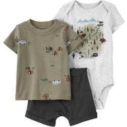 Carter's Baby Little Short Set 3-piece - Multi (195861165613)