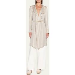 Giorgio Armani Trench Coat colour Champagne Champagne