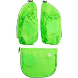 Ergobag Sicherheitsset mit Seitentaschen und LED Gelb Grün