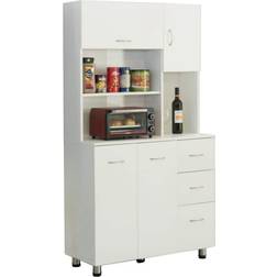 Basicwise Kitchen Pantry Storage Cabinet