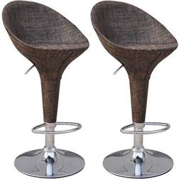 Homcom Adjustable Pub Bar Stool 2