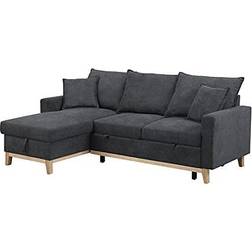 Lilola Home LHF-81344 Sofa 84.2" 3 Seater