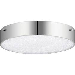 Elan Crystal Moon Mount Crystal Moon Ceiling Flush Light