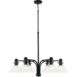 Capital Lighting Modern Linear Matte Black Pendant Lamp 33"