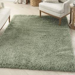 Nourison Lush Shag Modern Green 63x"