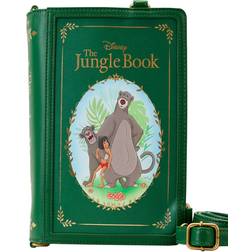 Loungefly Jungle Book Convertible Crossbody Purse green