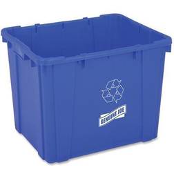 Genuine Joe 14 Gallon Curbside Trash & Recycling Bin