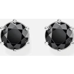 Thomas Sabo Ear Stud - Silver/Black