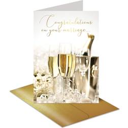 Better Office Products Greeting card 10.8 x 15.2 cm wedding congratulations