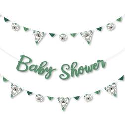 Koala Cutie Bear Baby Shower Letter Banner Decoration Green Green