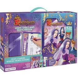 Disney Collection Descendants Royal Wedding: Light Table & Sketchbook, One Size Multiple Colors Multiple Colors