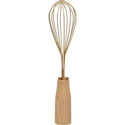 Bloomingville Standing Stainless Steel with Wood Handle Whisk