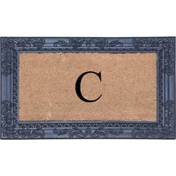 A1 Home Collections Sketch Border Black, Beige 24x"