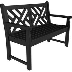 Polywood Inc Chippendale Garden Bench
