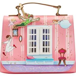 Loungefly Peter Pan 70th Anniversary You Can Crossbody Purse pink