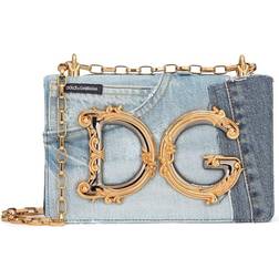 Dolce & Gabbana Blue Patchwork Denim Bag 8M800 Denim UNI