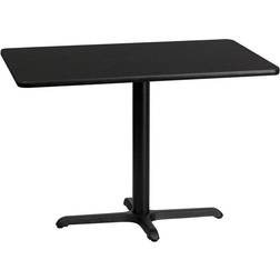 Flash Furniture XU-BLKTB-3042-T2230-GG 30'' 42'' Laminate Dining Table