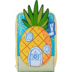 Loungefly SpongeBob SquarePants Pineapple House Accordion Wallet As Shown