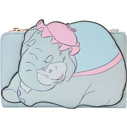 Loungefly Disney Dumbo Mrs. Jumbo Cradle Flap Wallet - As Shown