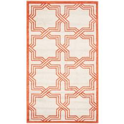 Safavieh Amherst Naomi Modern White, Gray, Orange 36x60"