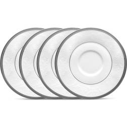 Noritake Regina Set 4 Service Saucer Plate