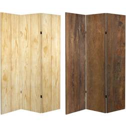 Oriental Furniture 6" Double Sided Grain Room Divider