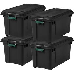 Iris 82 Qt. Remington WEATHERTIGHT Store-It-All Bin Storage Box