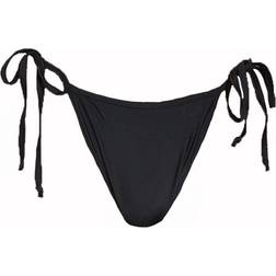 PrettyLittleThing Mix & Match Tie Side Bikini Bottom - Black