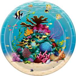 Beistle 9" Under The Sea Party Tableware Plates 12 Pack 8/Pkg Multi