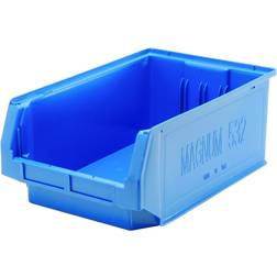 QUANTUM STORAGE SYSTEMS Magnum 8-Gal. Storage Tote in Blue 6-Pack