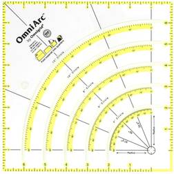 Omnigrid OmniArc Ruler Neon Circle Cutter