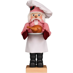 Christian Ulbricht Chef Santa with Turkey Christmas Nutcracker