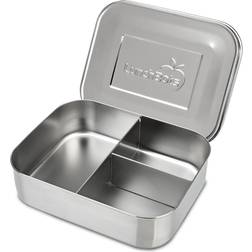 LunchBots Medium Trio Stainless Steel Bento Box 3 Food Container