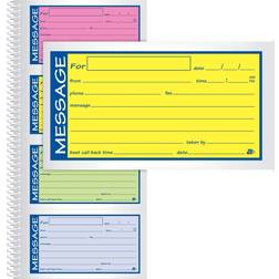 At-A-Glance High Impact Phone Message Book, 2-Part Book